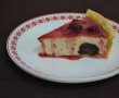 Desert tarta cu branza si dulceata de zmeura-15