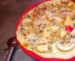 Pizza cu nuci, pere si gorgonzola-6