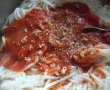 Reteta de spaghete cu carne de porc si sos tomat-7