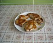 Cotlet de porc (vrabioara) la tigaia grill, cu legume gatite la abur si salata de varza dulce-4