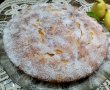 Desert tarta cu fructe de toamna (mere, pere, struguri)-10