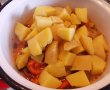 Salata mediteraneana, cu cartofi si ardei copti-9