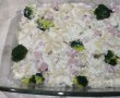 Paste cu sos alb, telemea si broccoli-8
