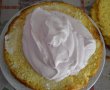 Desert tort cu crema de banane si struguri-2