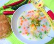 Supa cu legume verzi, linte si iaurt-9