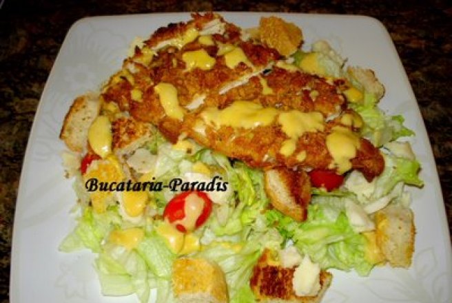 BLT chicken salad (salata de pui)