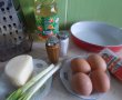 Aperitiv omleta la cuptor, cu verdeturi, smantana, kaiser si cascaval-1
