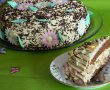 Desert tort cu crema caramel si ananas (de post) - Reteta nr 500-11