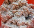 Chiftelute de porc, cu cartofi si rosii la cuptor-5