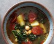 Supa de legume cu naut, cavolo nero si Chorizo-0