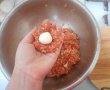 Chiftelute umplute cu mozzarella  (meat ball)-5
