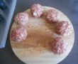 Chiftelute umplute cu mozzarella  (meat ball)-6