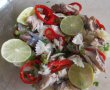 Salata de farfalle, cu file de macrou in ulei-5