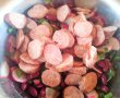 Salata de fasole rosie cu carnat de porc-10