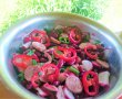 Salata de fasole rosie cu carnat de porc-14