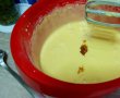 Desert prajitura aromata cu mere si budinca de vanilie-2