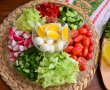Salata de legume cu mini mozzarella si oua fierte-2