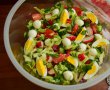 Salata de legume cu mini mozzarella si oua fierte-3