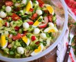 Salata de legume cu mini mozzarella si oua fierte-5