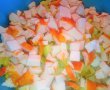 Salata de Paltinis, cu ciuperci, zucchini si pui-3