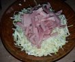 Salata de varza cu salam-1