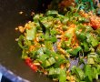 Ciorba de salata verde cu carnati  si parmezan-11