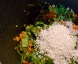 Ciorba de salata verde cu carnati  si parmezan-12