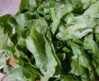 Ciorba de salata verde cu carnati  si parmezan-15