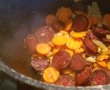 Ciorba rapida de cartofi cu carnati picanti-8