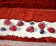 Tort Red Velvet, cu crema de branza si lamaie-30