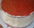 Tort Red Velvet, cu crema de branza si lamaie-34