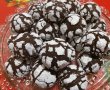 Desert fursecuri cu ciocolata (Chocolate crinkles)-3