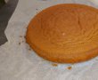 Desert tort cu mousse de vanilie si piure de zmeura-2