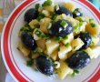 Salata de cartofi, cu ceapa verde si masline-11