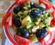 Salata de cartofi, cu ceapa verde si masline-13