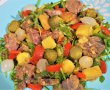 Salata nemteasca cu carne de vita si cartofi-10