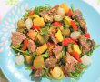 Salata nemteasca cu carne de vita si cartofi-12