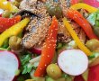 Salata cu sardine afumate si ardei copt marinat-14