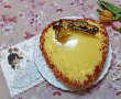 Desert tort Inima de cafea cu glazura oglinda-4