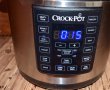 Orez picant cu pui si ciuperci la Multicooker Crock-Pot Express cu gatire sub presiune-7