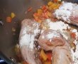 Mancarica de porc cu curry verde si ciuperci-5