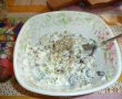 Sandwich-uri de legume (cartofi dulci, gulii si dovelecei) sos de iaurt cu castraveti si flori de tei-7