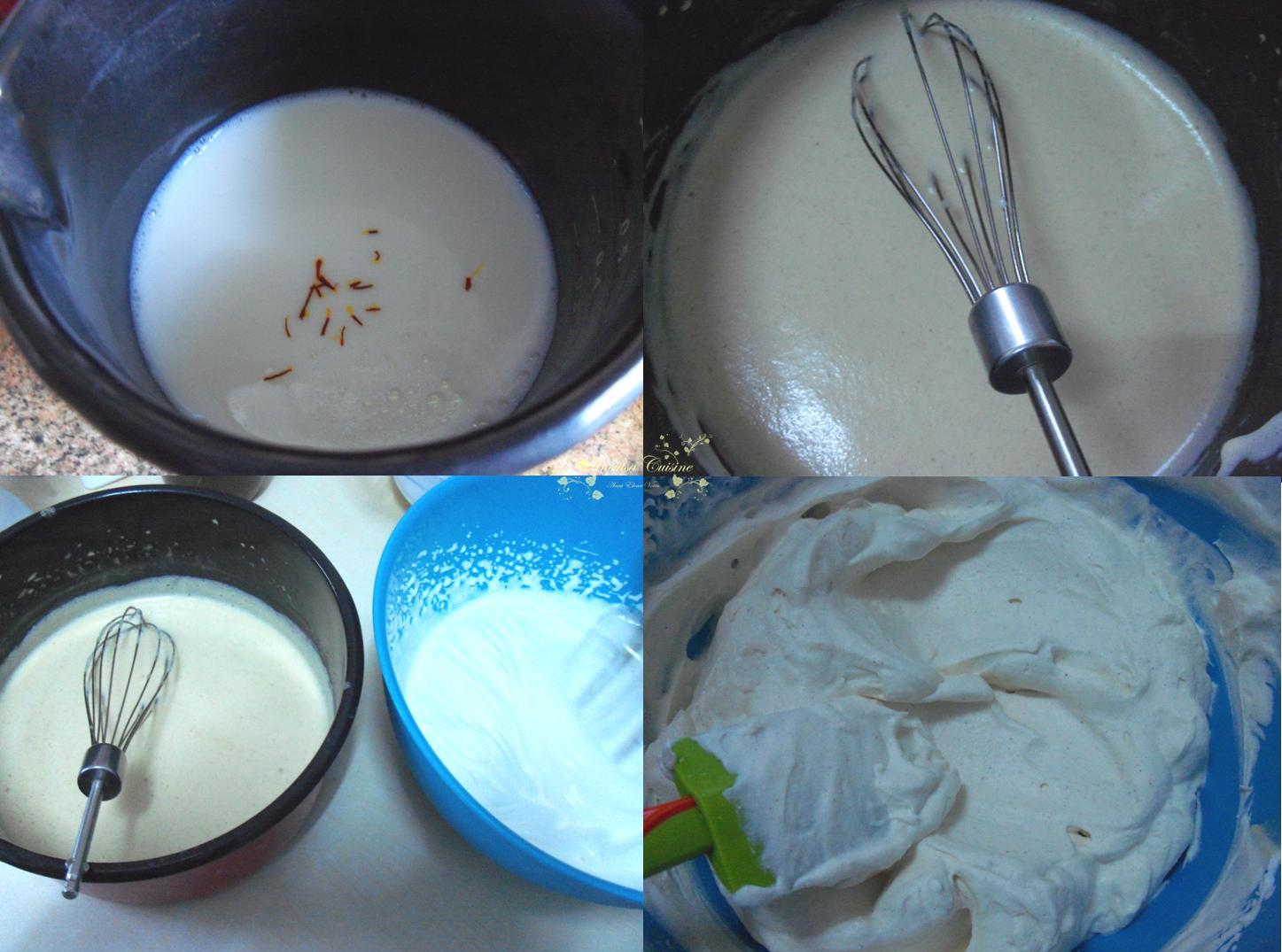 Tort de inghetata de vanilie cu foi de napolitana