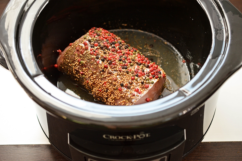 Cotlet de porc aromat la slow cooker Crock-Pot 4,7 l Digital