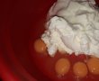 Desert prajitura turnata cu branza si stafide-2