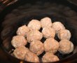 Chiftele umplute cu mozarella la slow cooker Crock-Pot-2