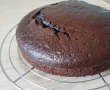 Desert tort cu crema de ciocolata si gem de zmeura - reteta nr. 900-4
