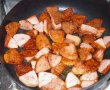 Mancarica de cartofi cu dovlecei si salam-5