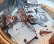 Desert tarta cu crema de ciocolata si fructe de padure-3