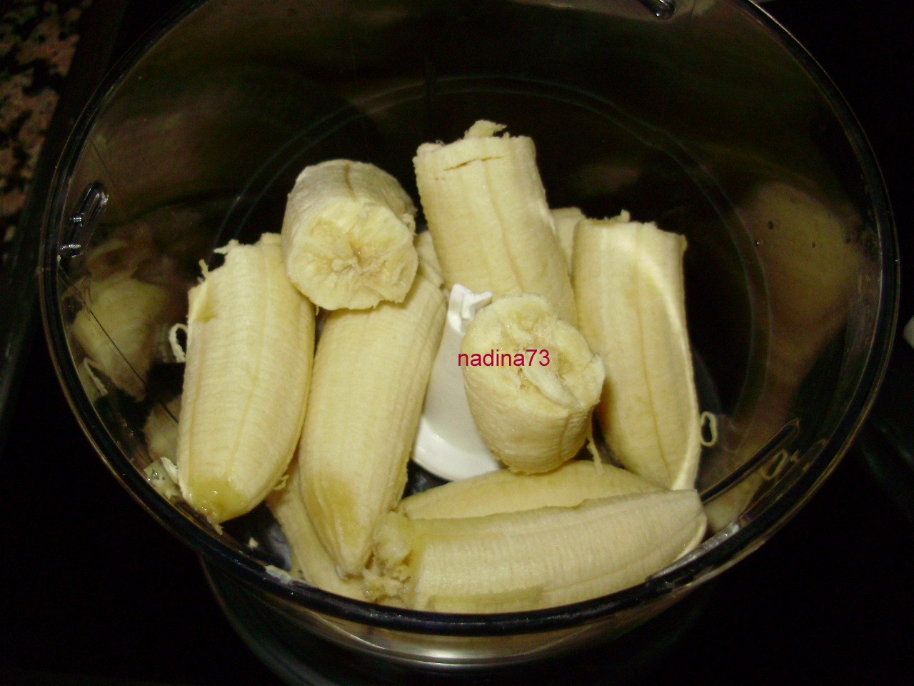 Inghetata de banane cu caramel